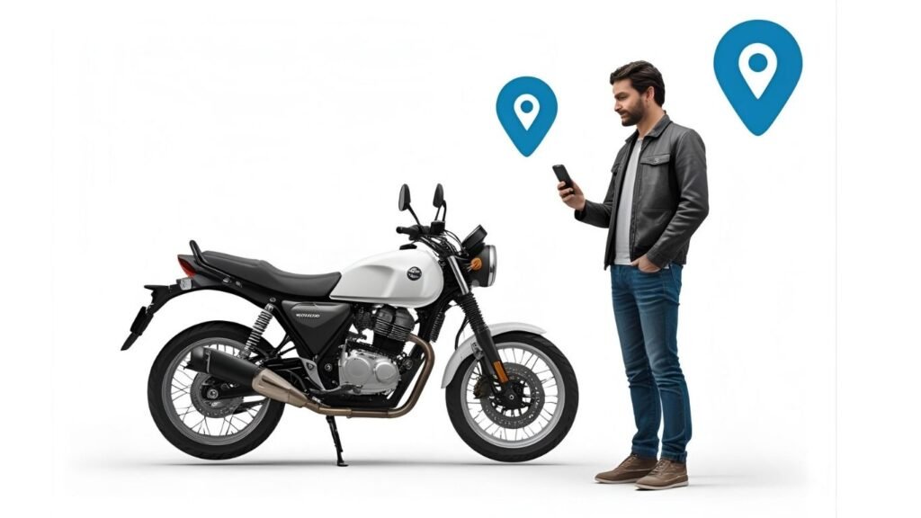 GPS Tracking device for Bike