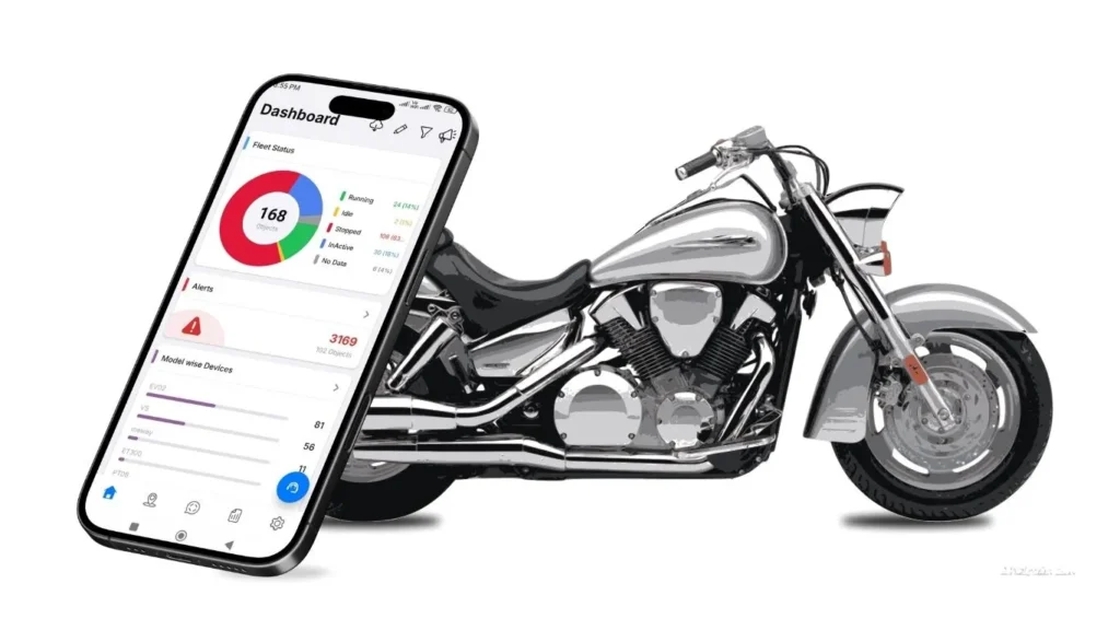 Two wheeler GPS tracker